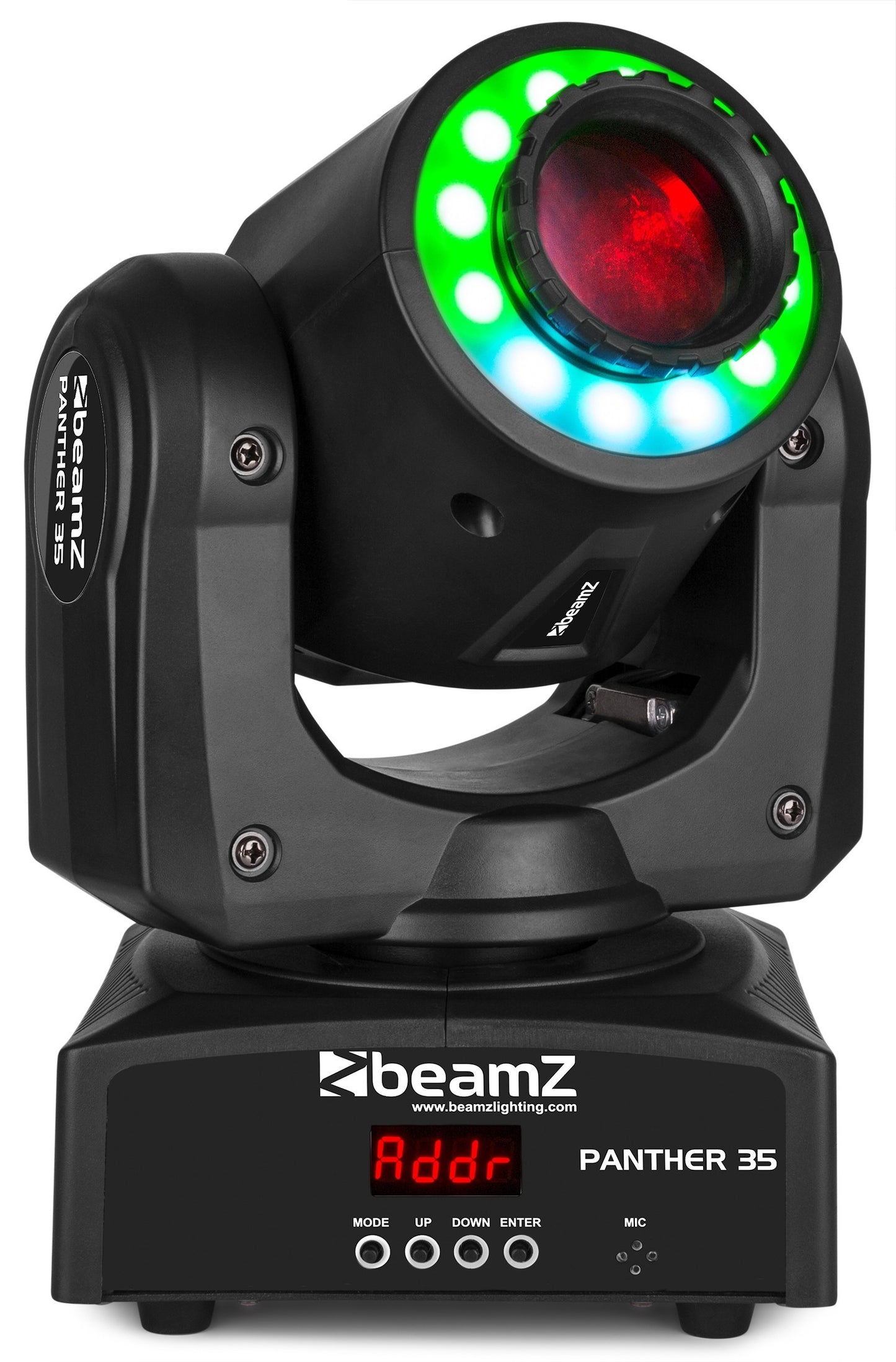 PANTHER 35 LED SPOT MOVING HEAD MET RING