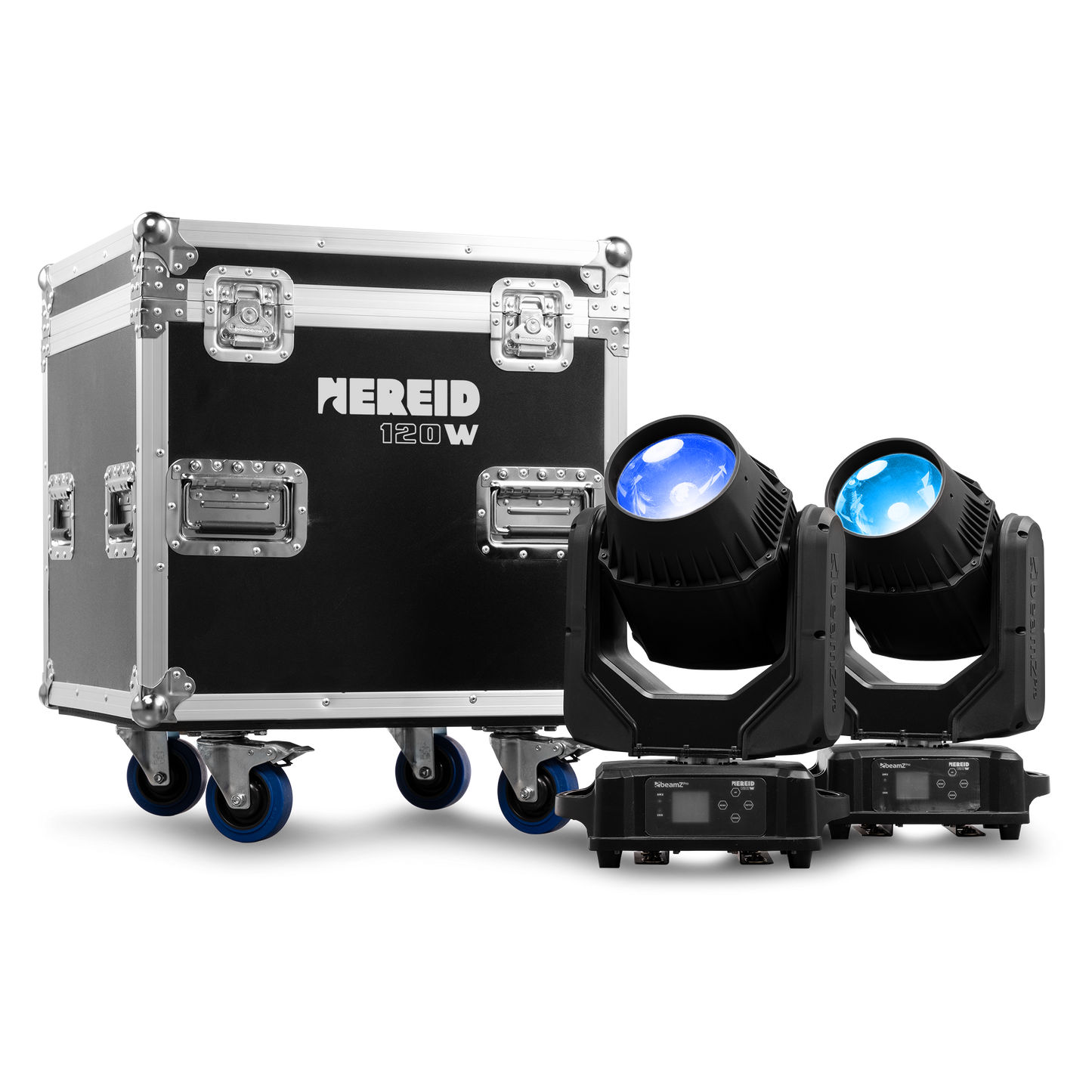 NEREID1R OUTDOOR 1R BEAM MOVING HEAD 2PCS IN FLIGHTCASE