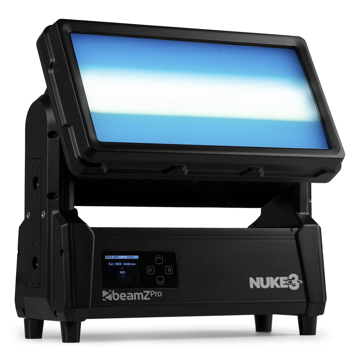 NUKE3 MOTORIZED TWIN STROBE/WASH OUTDOOR