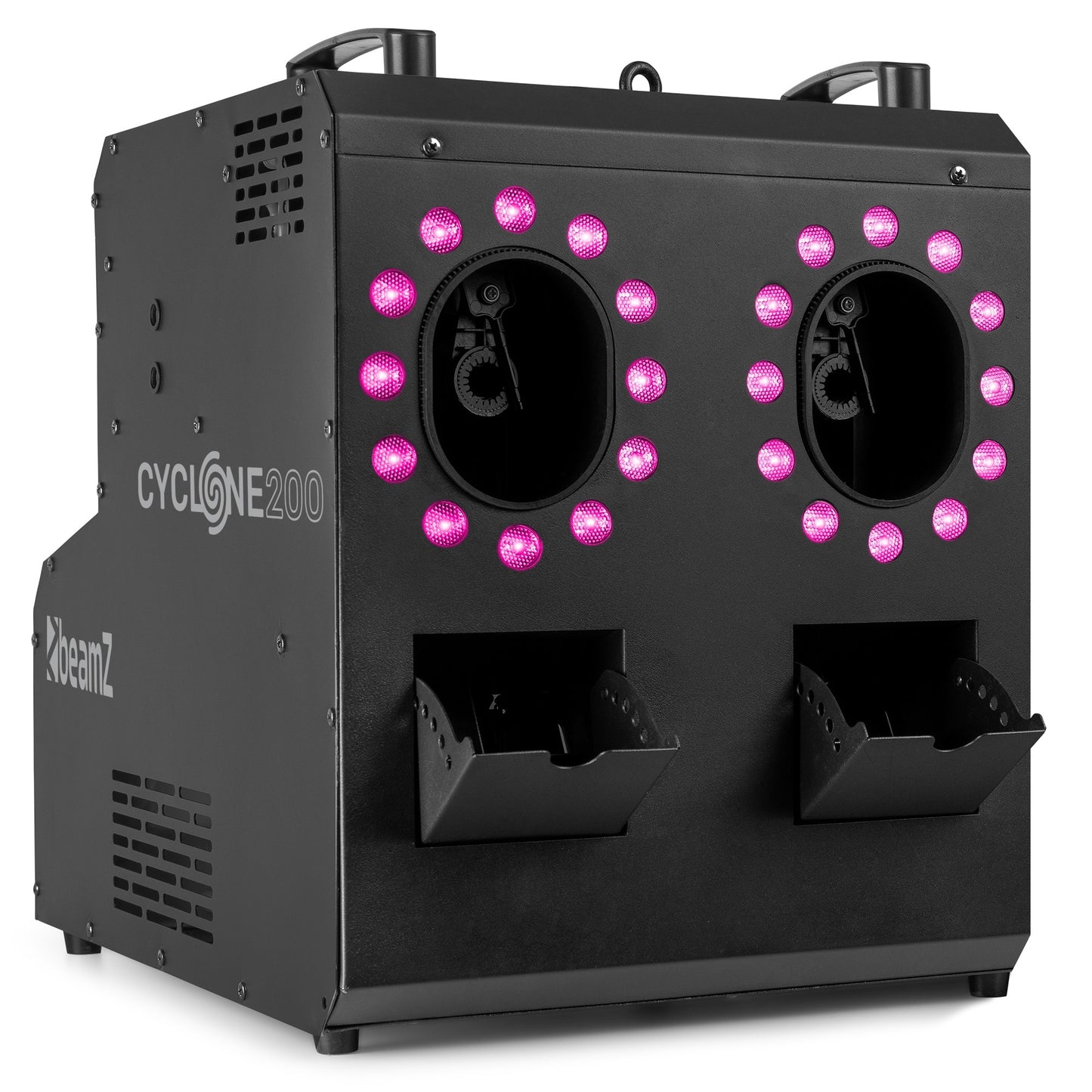 CYCLONE200 SMOKE & BUBBLE MACHINE WITH RGBW LEDS