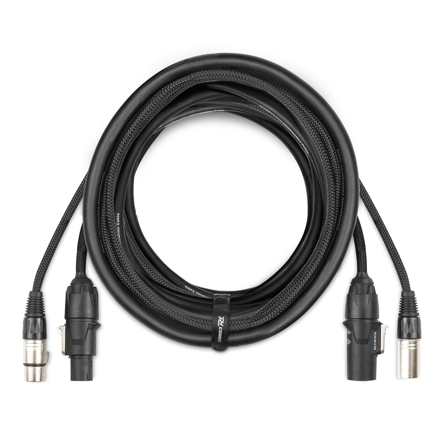 CX07-10 COMBI CABLE POWERCONNECTOR TR - XLR M / POWERCONNECTOR TR - XLR F 10M