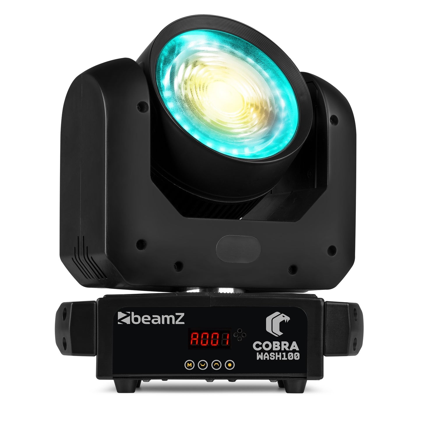 COBRA WASH100 LED MOVING HEAD CW/WW WITH LED RING
