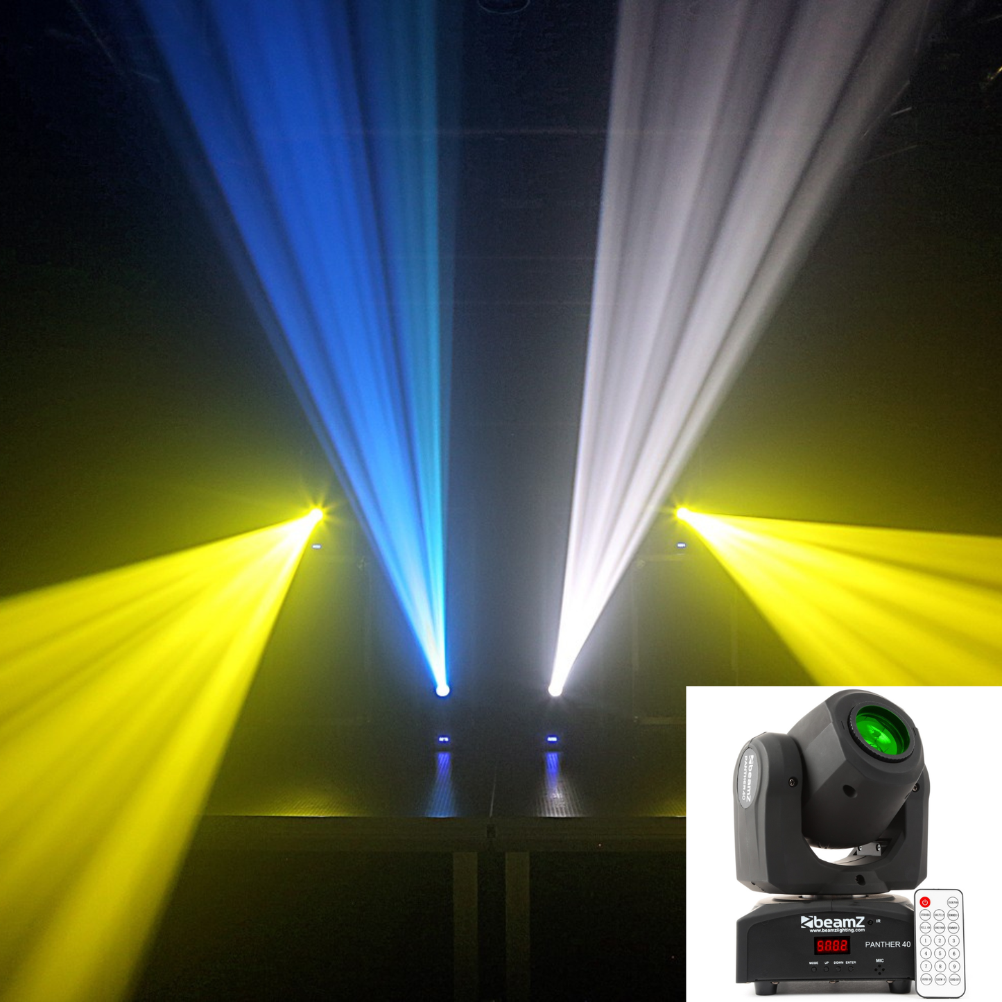 BeamZ Panther 40 LED moving head spot