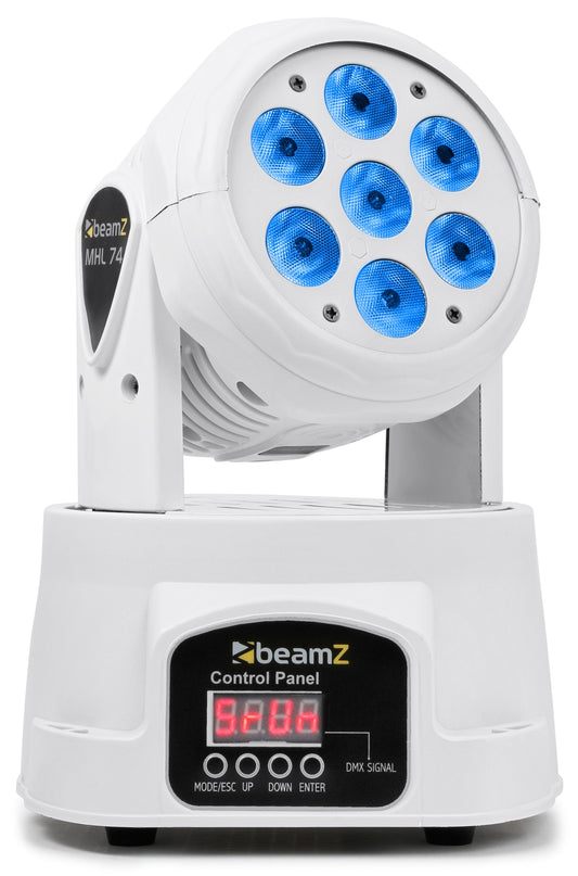 MHL74 LED WASH MOVING HEAD 7X10W WHITE