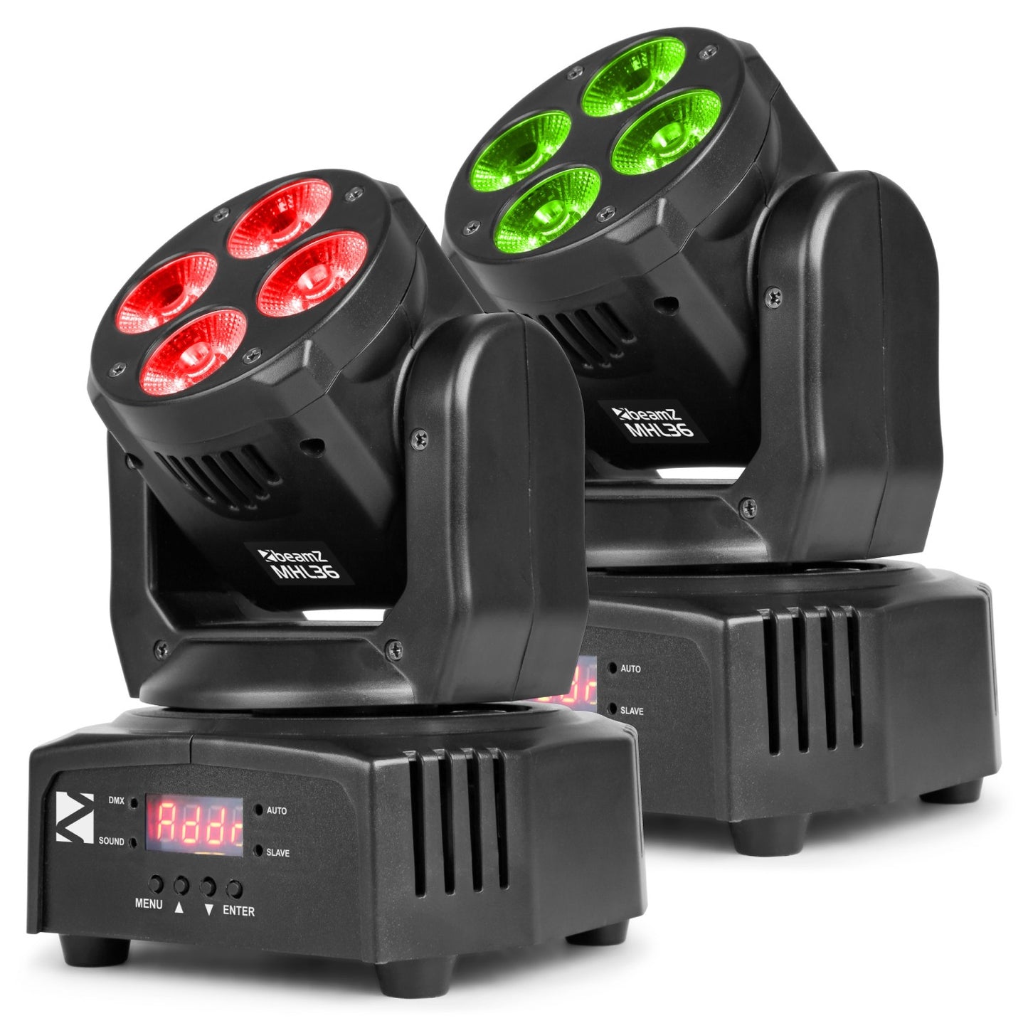 MHL36 LED WASH MOVING HEAD 4X 9W 2PCS IN BAG