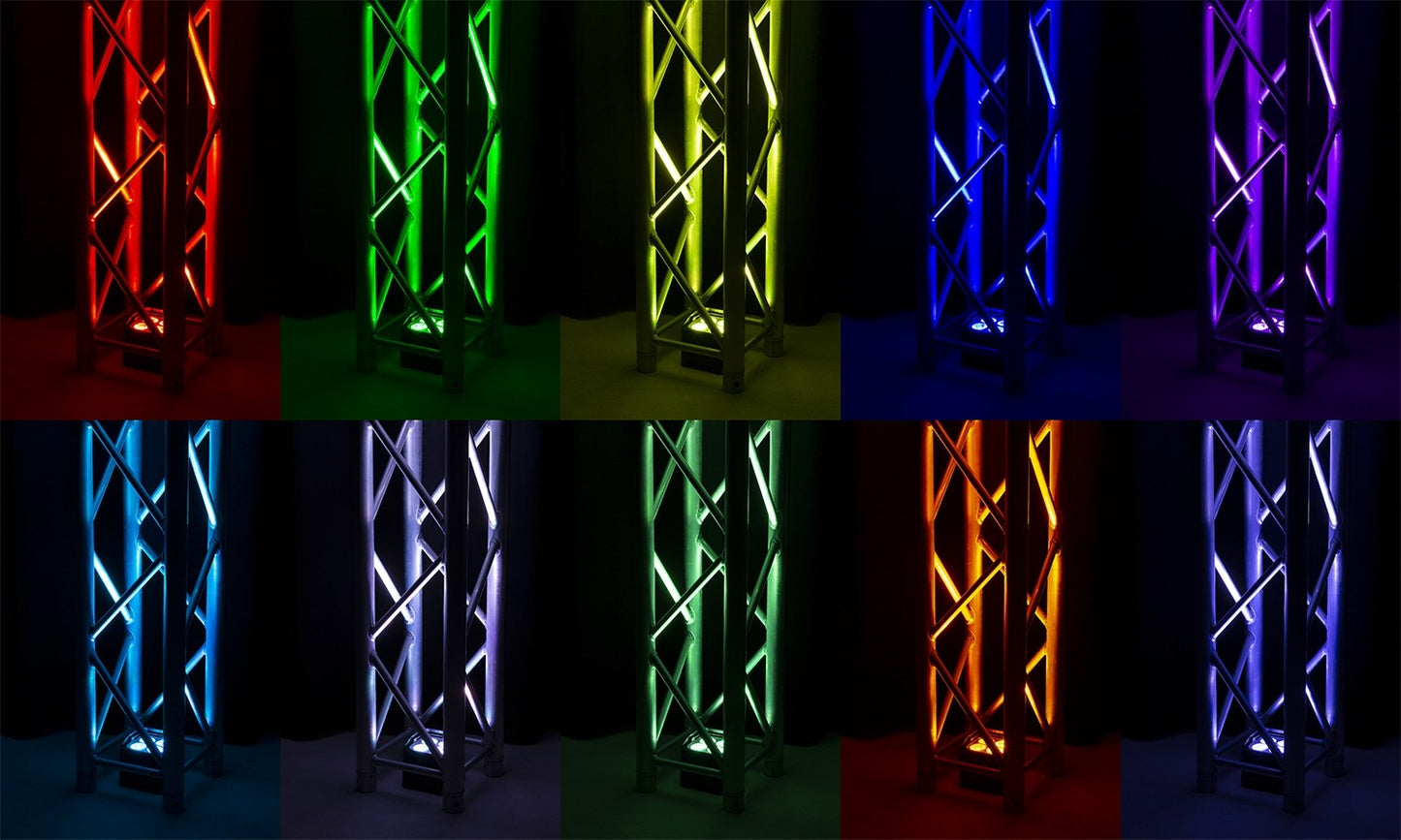 BBP90 BATTERY UPLIGHT PAR 4X 4W