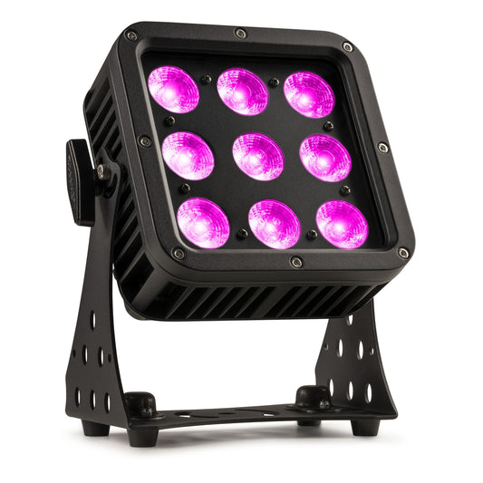 STARCOLOR72 FLOOD LIGHT 9X 8W RGBW OUTDOOR
