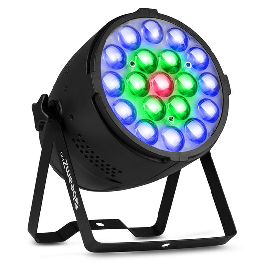 BAC552Z ALUMINIUM PRO PAR ZOOM RGBW LEDS