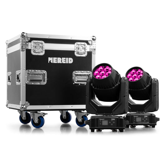 NEREID740 OUTDOOR LED BEE EYE MOVING HEAD WITH ZOOM 2PCS IN FLIGHTCASE