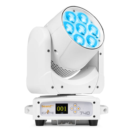 IGNITE740WH LED WASH MOVING HEAD WITH ZOOM