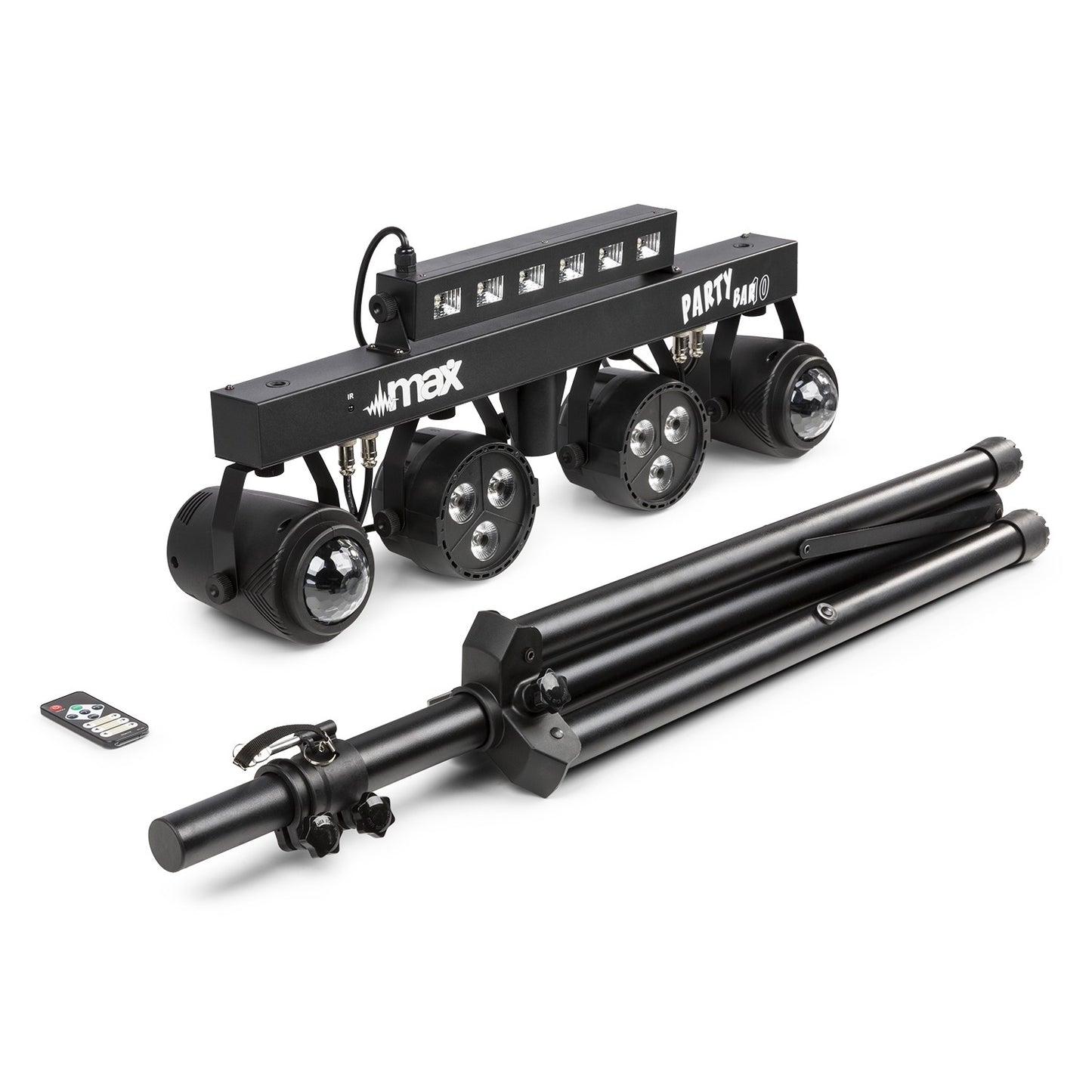 PartyBar10 Set 2x Jelly Moon, 2xPAR and UV/Strobe