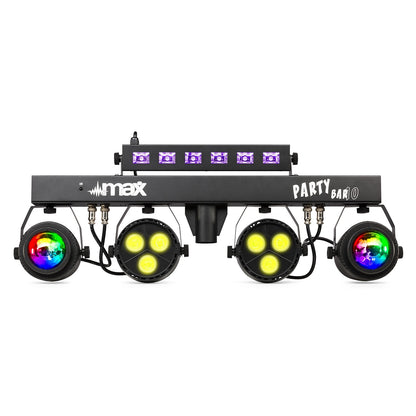 PartyBar10 Set 2x Jelly Moon, 2xPAR and UV/Strobe