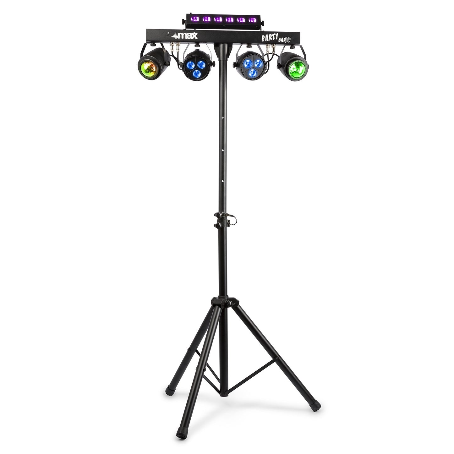 PartyBar10 Set 2x Jelly Moon, 2xPAR and UV/Strobe