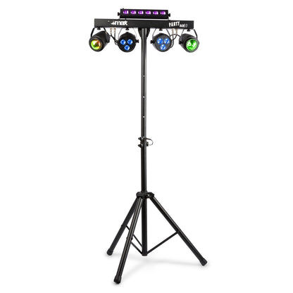PartyBar10 Set 2x Jelly Moon, 2xPAR and UV/Strobe