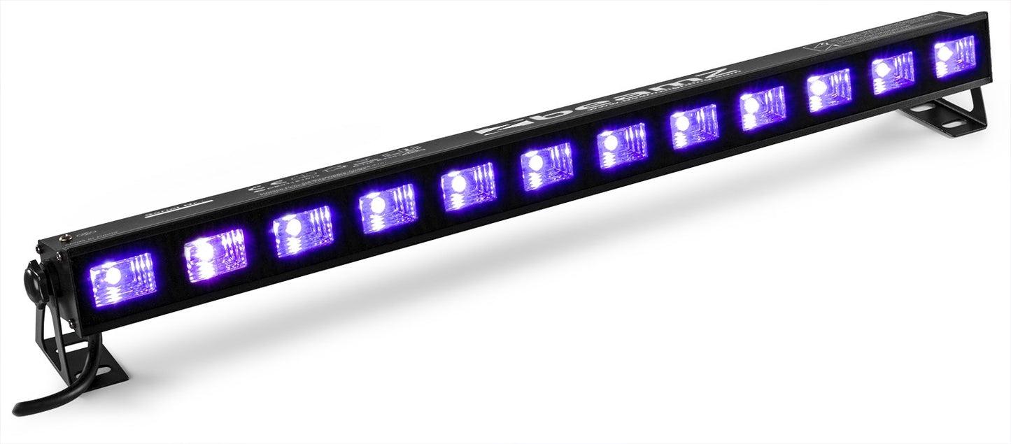 BUVW123 BAR 12X 3W UV/WIT 2-IN-1 LED'S