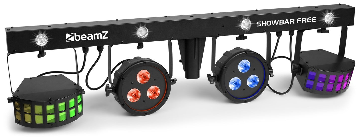 SHOWBAR FREE WITH PAR, DERBY AND STROBE EFFECTS