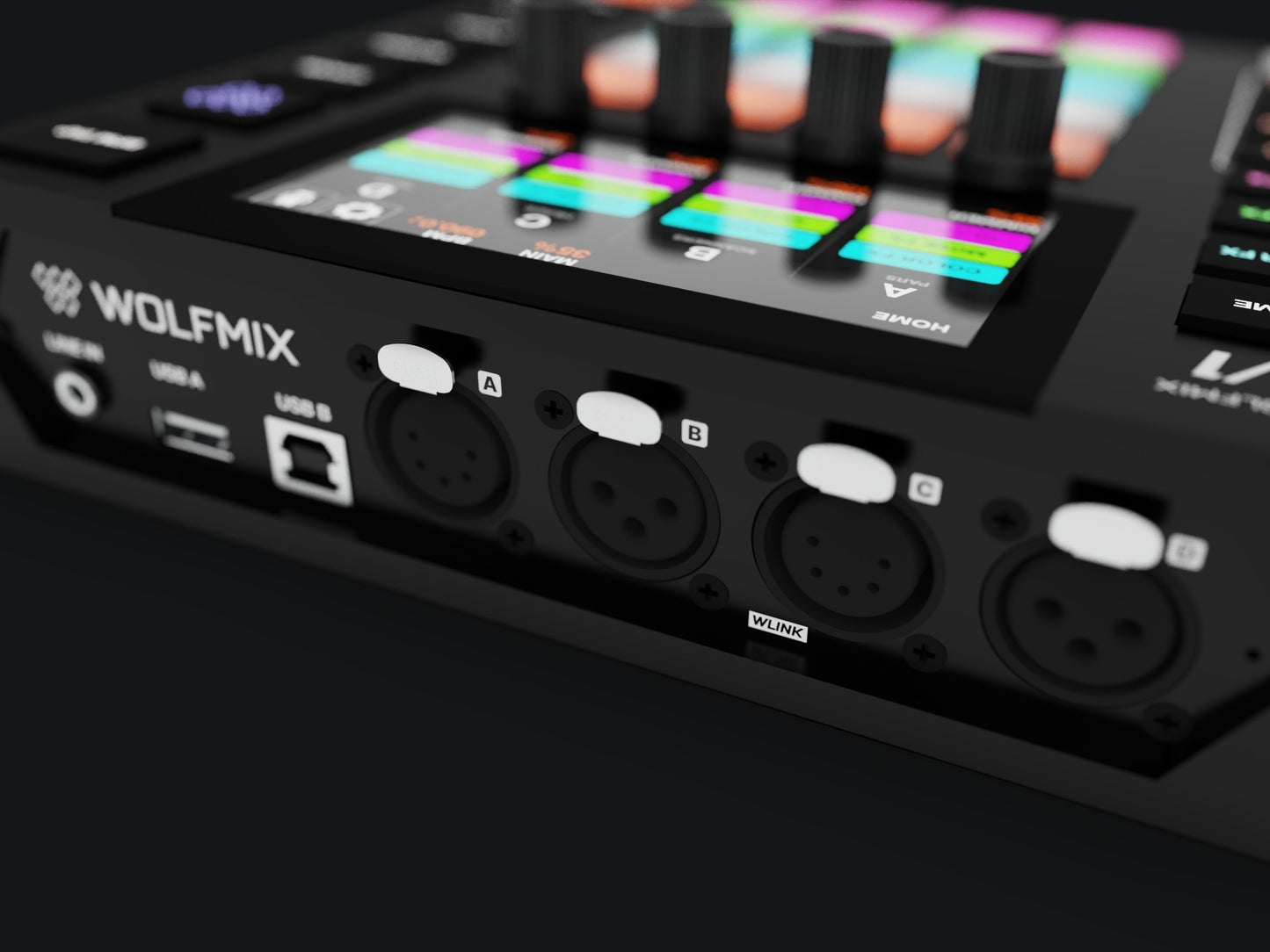 WOLFMIX W1 MK2 DMX LIGHTING CONTROLLER