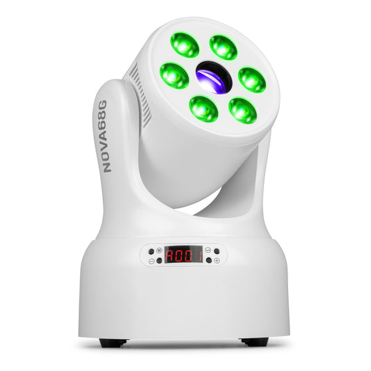 NOVA68G-WH MH WASH MOVING HEAD WITH GOBO