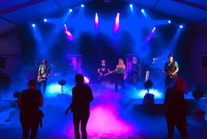 BeamZ LF1500 ultrasone low fog rookmachine voor laaghangende rook