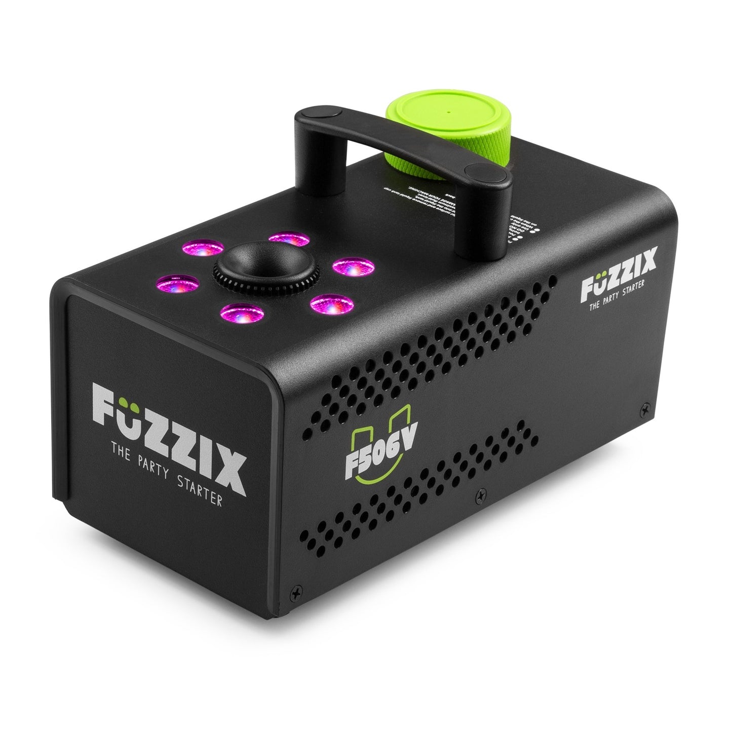 Fuzzix F506V Verticale rookmachine - 6 RGB LEDs - Draadloze afstandsbediening - incl. 250 ml rookvloeistof