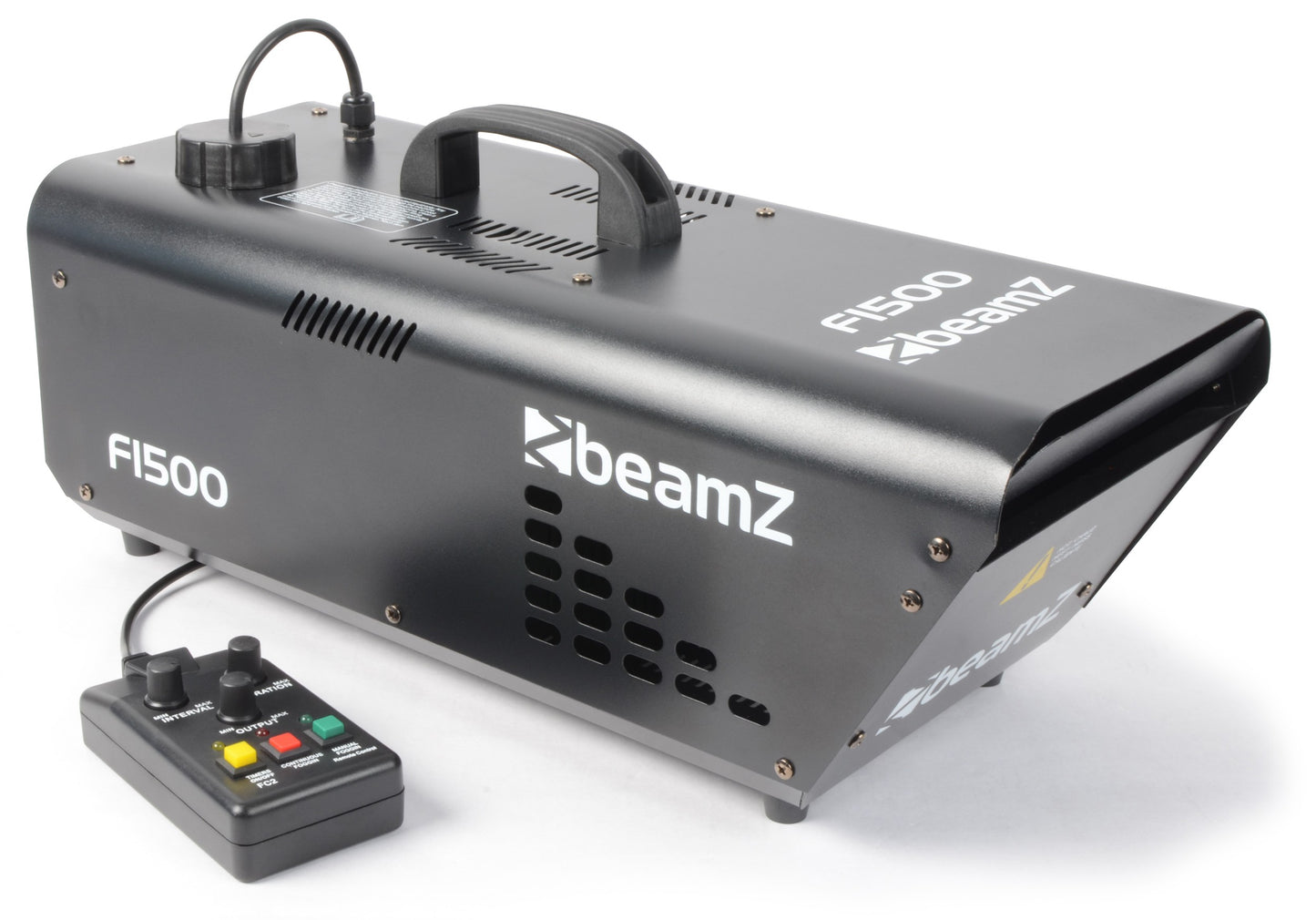 BeamZ F1500 fazer rookmachine 1500W met DMX en afstandsbediening