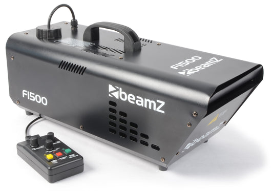 BeamZ F1500 fazer rookmachine 1500W met DMX en afstandsbediening