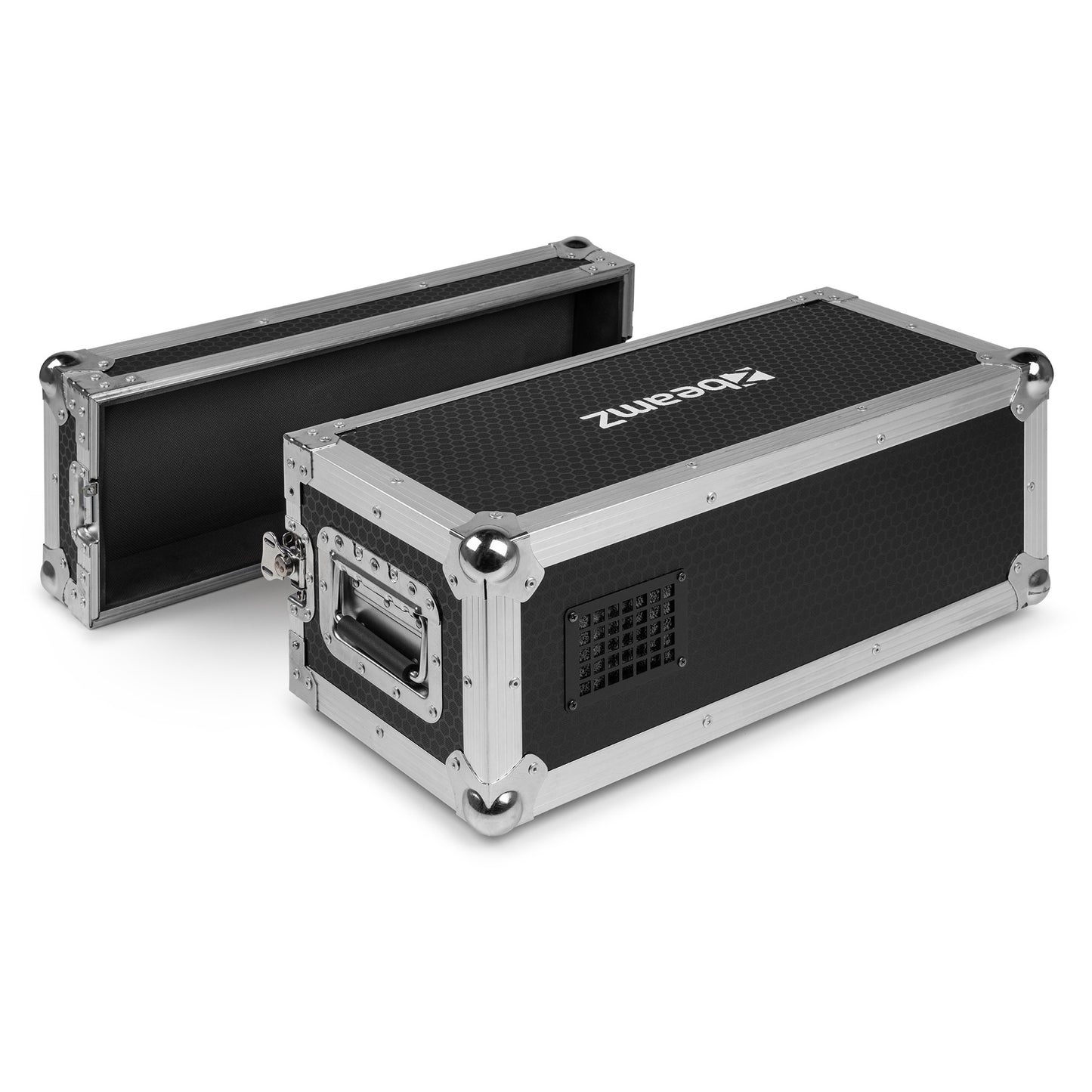 Retourdeal - BeamZ F1600 Pro Faze DMX fazer rookmachine in flightcase - 1600W