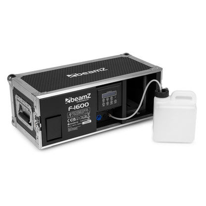 Retourdeal - BeamZ F1600 Pro Faze DMX fazer rookmachine in flightcase - 1600W