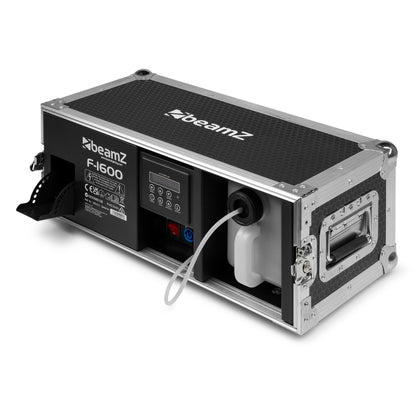 Retourdeal - BeamZ F1600 Pro Faze DMX fazer rookmachine in flightcase - 1600W