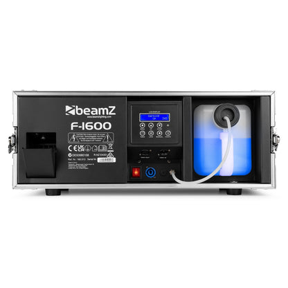 Retourdeal - BeamZ F1600 Pro Faze DMX fazer rookmachine in flightcase - 1600W