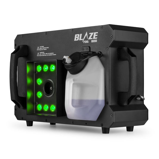 BeamZ rookmachine BLAZE800 - Horizontale en verticale rookmachine met licht - 800W