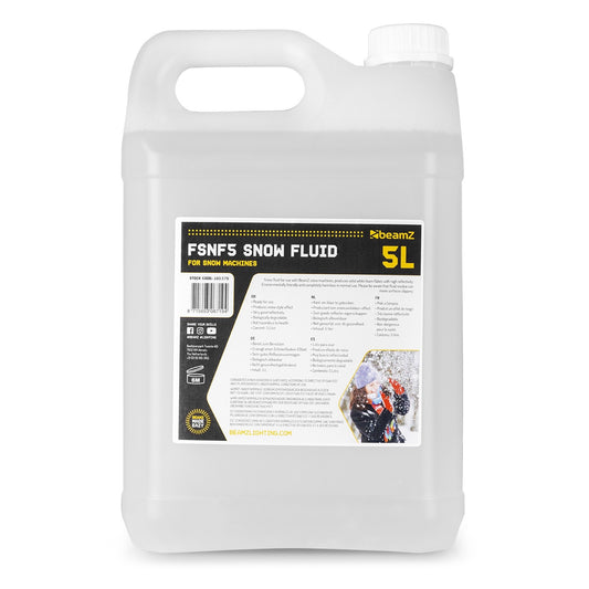 BeamZ FSNF5 sneeuwvloeistof voor sneeuwmachines - 5 liter
