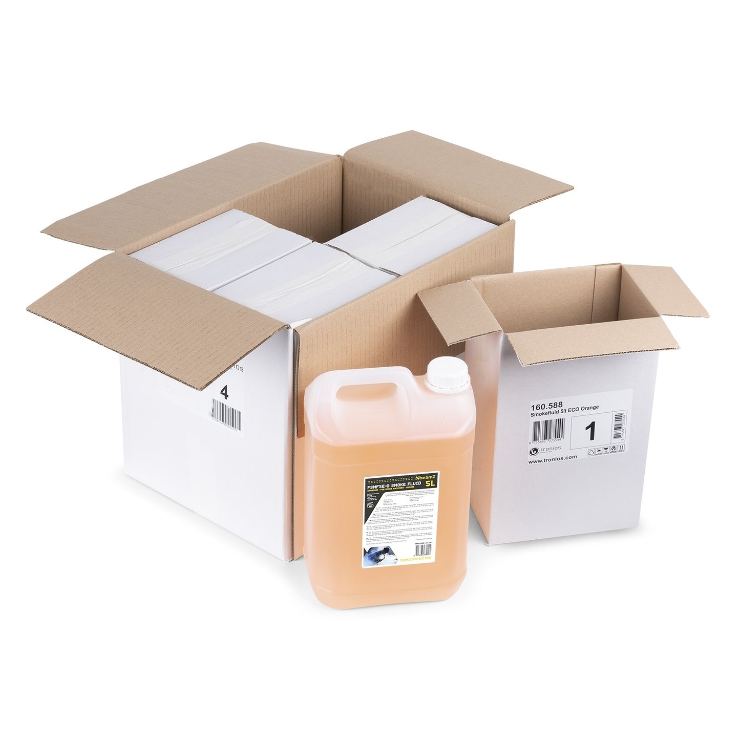 BeamZ FSMF5E-O standaard rookvloeistof - Oranje - 5L