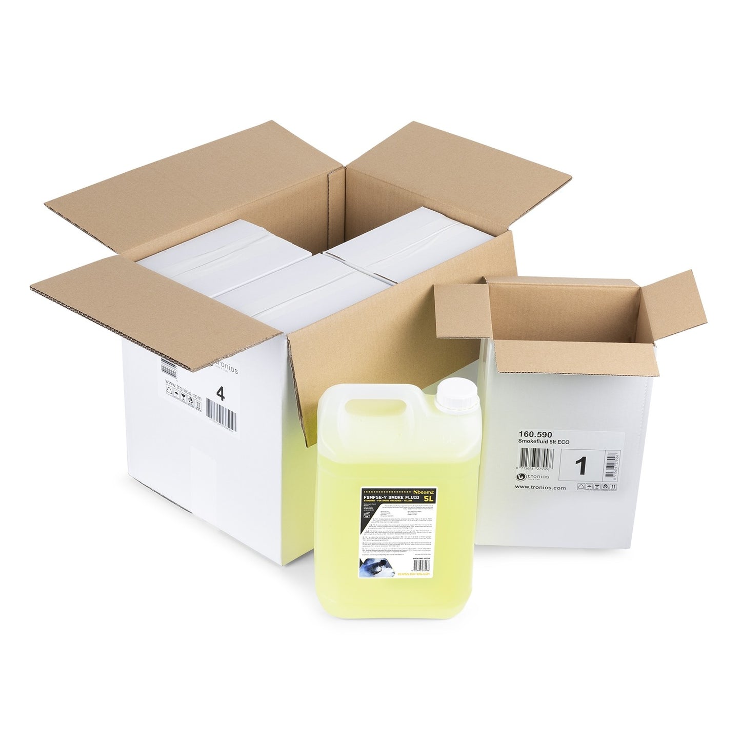 BeamZ FSMF5E-Y standaard rookvloeistof - Geel - 5L