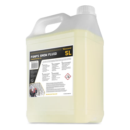 BeamZ 5 liter sneeuwvloeistof concentraat 5% - Voor sneeuwmachines