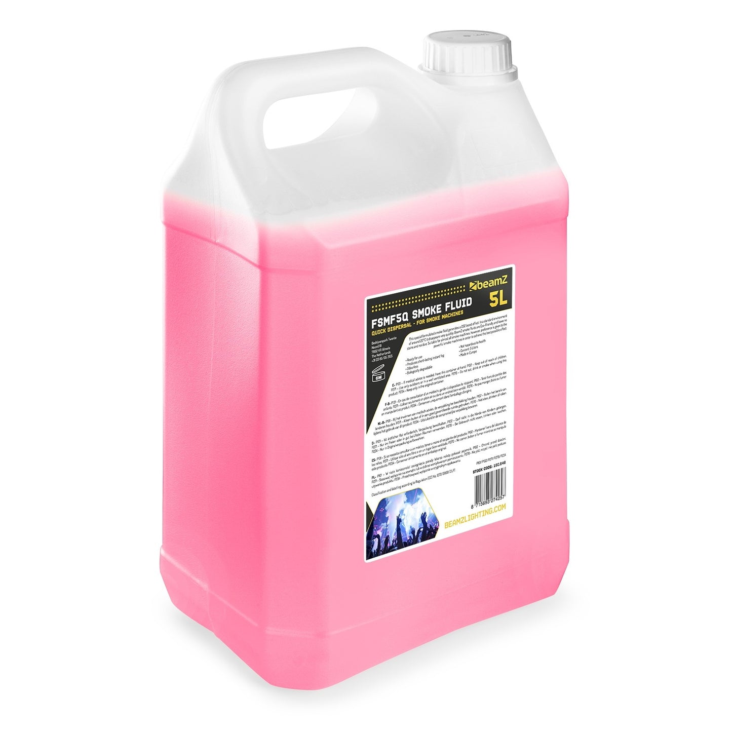 BeamZ FSMF5Q rookvloeistof met CO2 effect - 5 liter