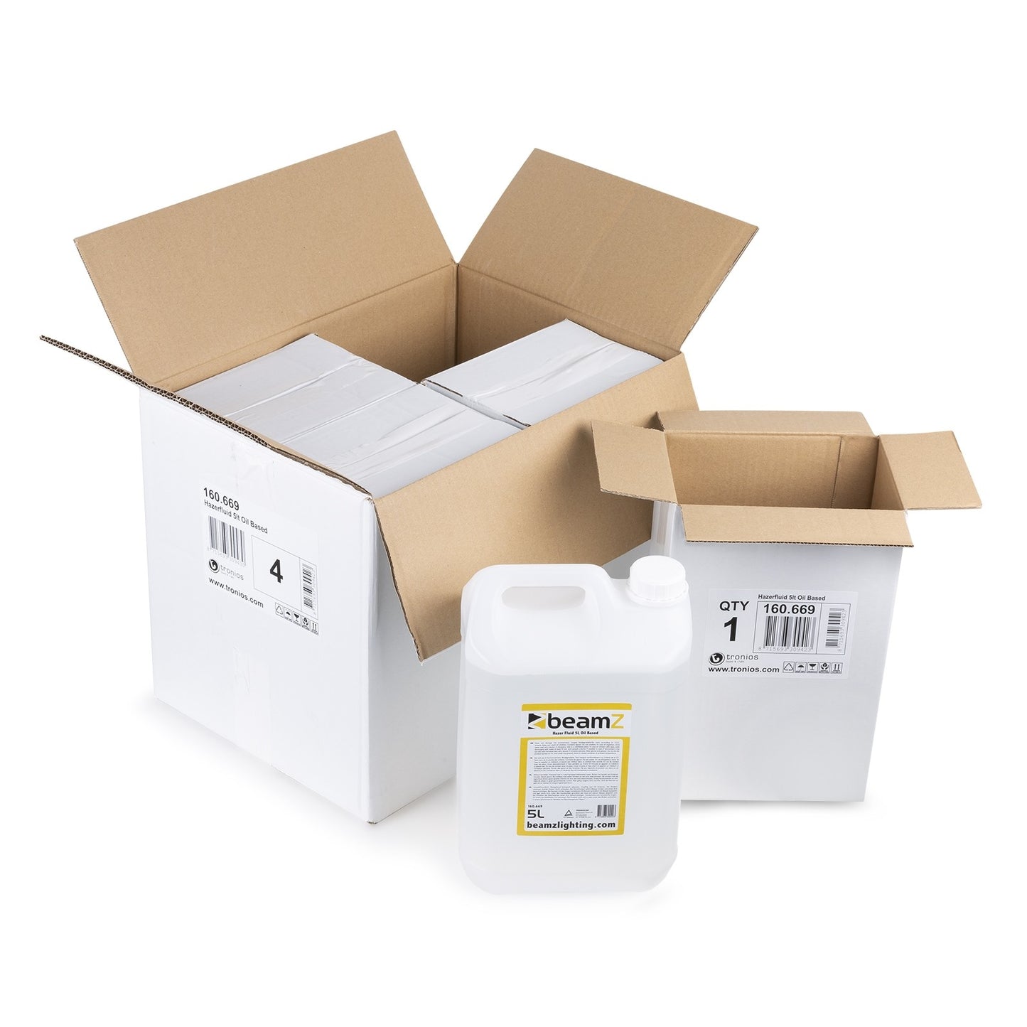 BeamZ Hazervloeistof - Olie gebaseerde HQ (high density) hazervloeistof - 5 liter