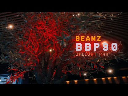 BBP90 BATTERY UPLIGHT PAR 4X 4W