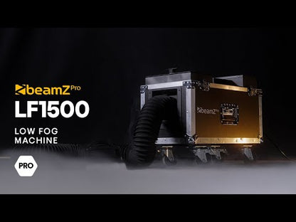 BeamZ LF1500 ultrasone low fog rookmachine voor laaghangende rook