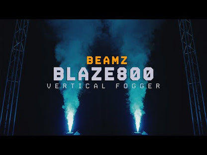 BeamZ rookmachine BLAZE800 - Horizontale en verticale rookmachine met licht - 800W